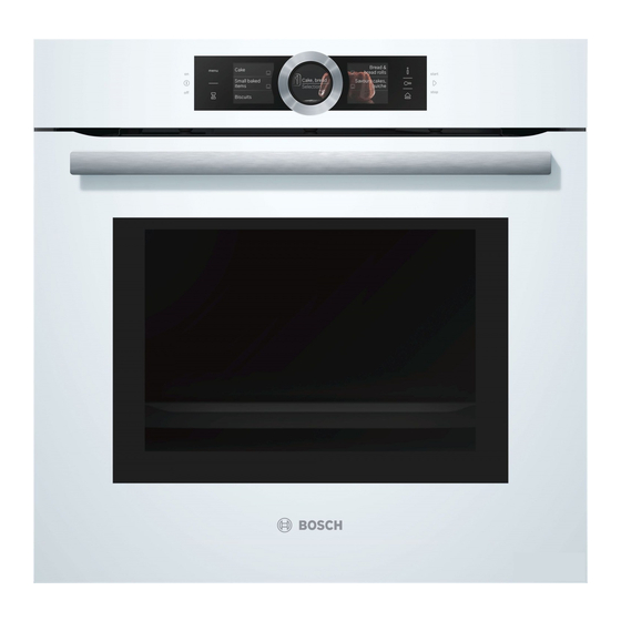 Bosch HNG6764W6 Instruction Manual