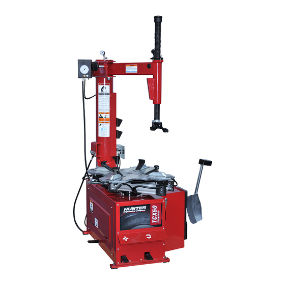 Hunter TCX50H Series Operation Manual