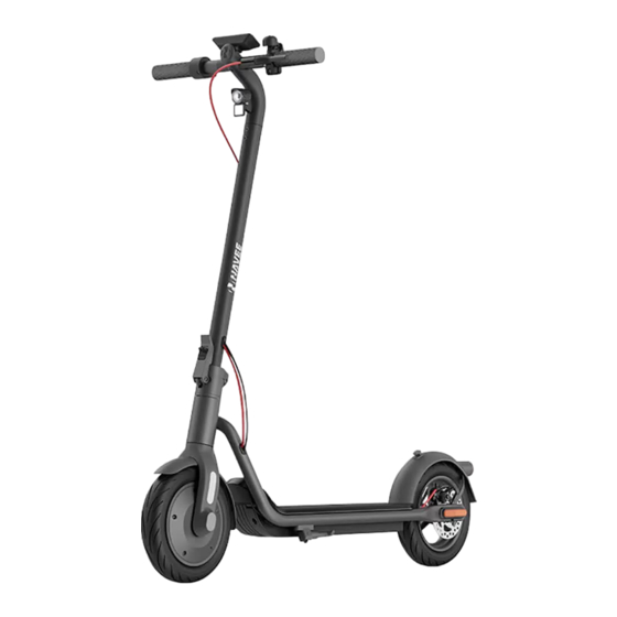 NAVEE V40i Pro Important Information Manual