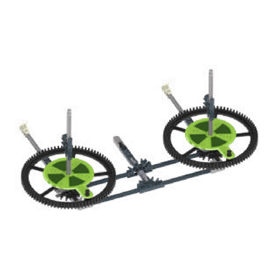 K'Nex CYBER-X C10 CRYPTO CRANK Assembly Instructions Manual