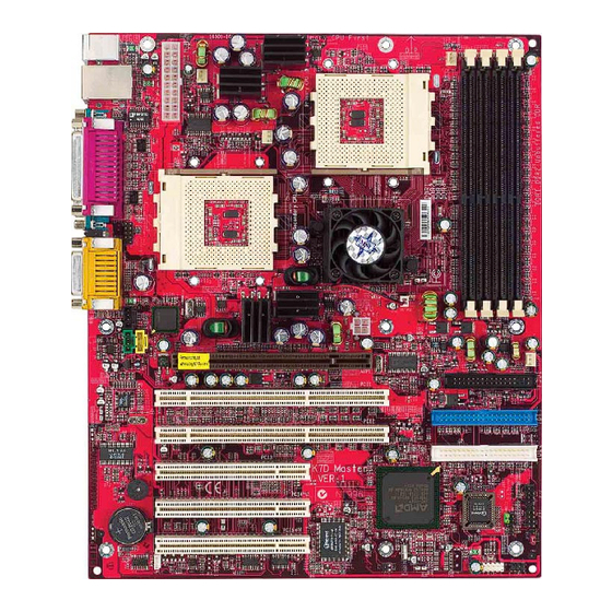 MSI K7D MASTER - Motherboard - ATX User Manual