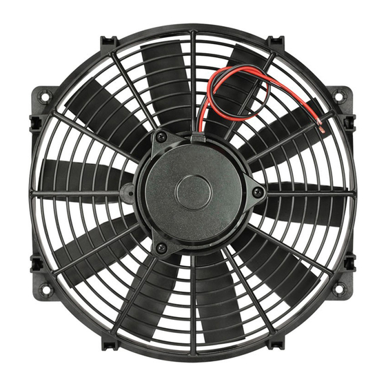 Flex-a-Lite Trimline Electric Fans Installation Instructions