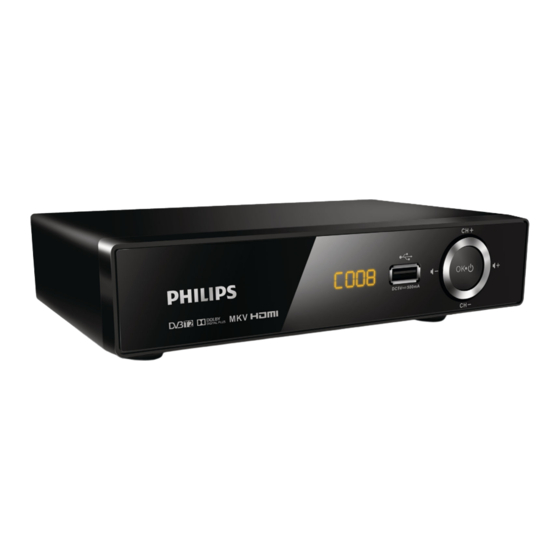 Philips HMP2500T/12 Quick Manual