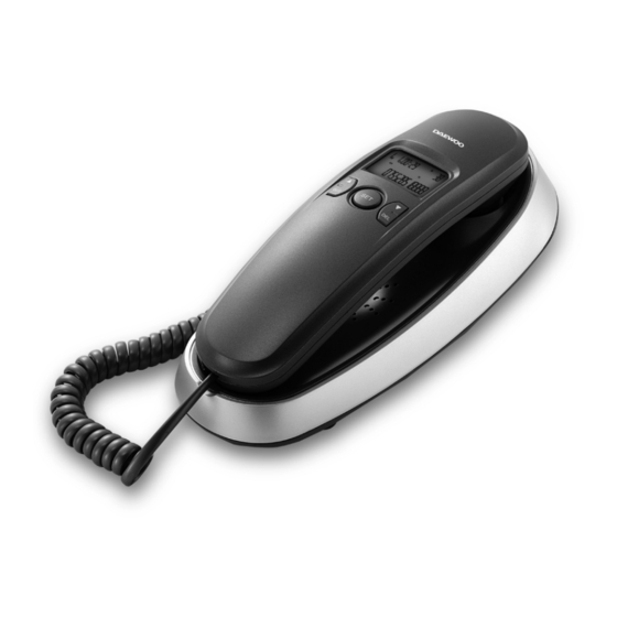 Daewoo DTC-150 User Manual
