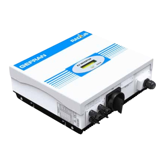 gefran RADIUS APV 1700-2M-TL Installation & Operation Manual