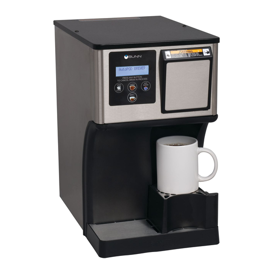 Bunn My Cafe AP Technical Training Manual