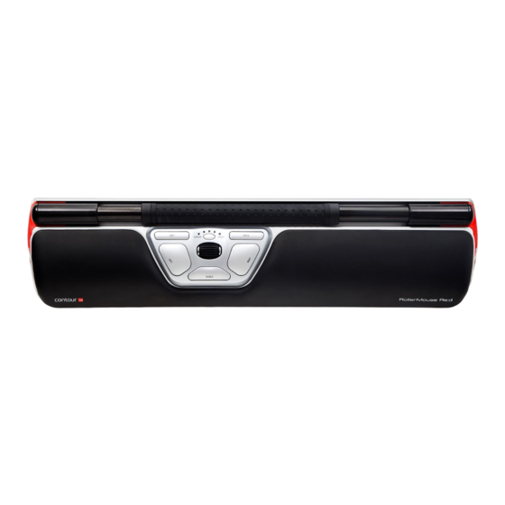 Contour Design RollerMouse Red User Manual