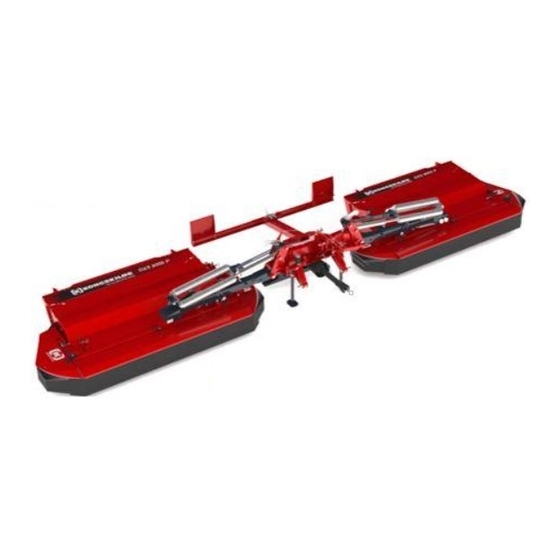 User Manuals: Kongskilde GXS 9005 Mounted Mower