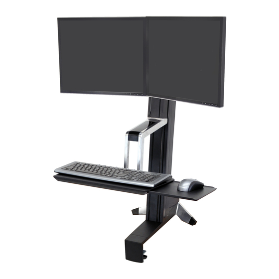 Ergotron WorkFit-S LCD & Laptop Assembly Instructions Manual