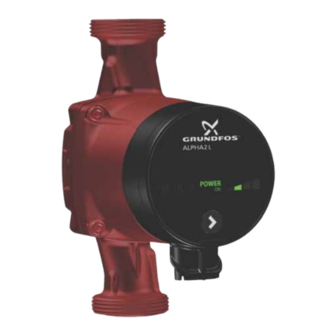 Grundfos ALPHA2 L Series Installation And Operating Instructions Manual