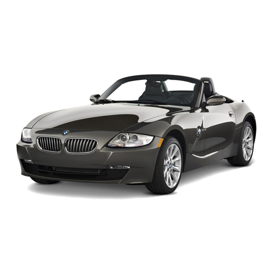 BMW 2008 Z4 Owner's Manual