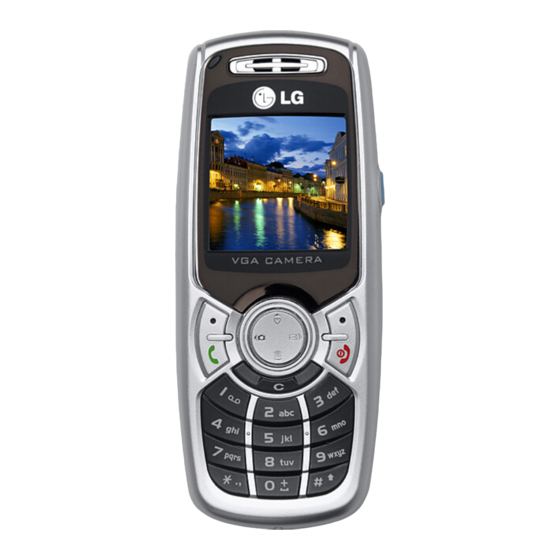 LG MG105 User Manual