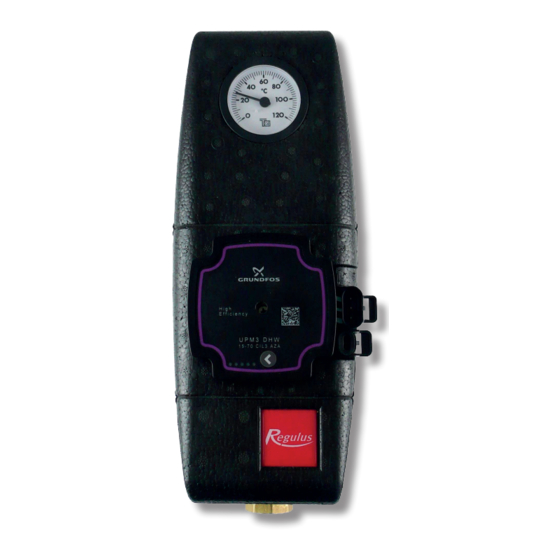 Regulus CSE TV ZV G70 3/4F Installation And Operation Manual