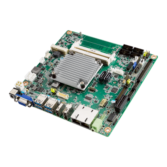 Advantech AIMB-217 Getting Started Manual