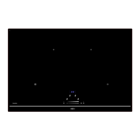 BORETTI BIKP-79 Induction Cooktop Manuals