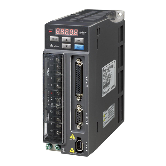 Delta ASDA-B2 Series User Manual
