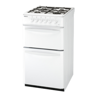 Beko DG 582 Installation & Operating Instructions And Cooking Guidance