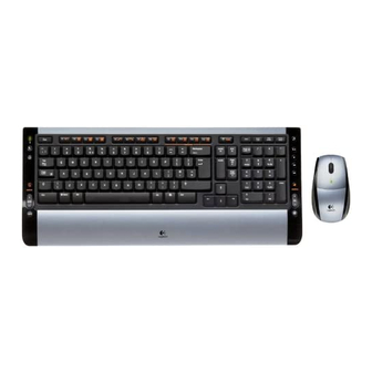 Logitech 967557-0403 - Cordless Desktop S 510 Wireless Keyboard Installation Manual