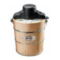 Aroma AIC-304EM Instruction Manual & Recipe Manual