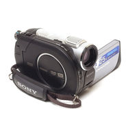 Sony Handycam DCR-DVD306 Service Manual