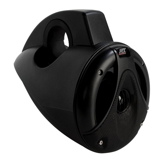 MTX Thunder Marine TM652WB Owner's Manual