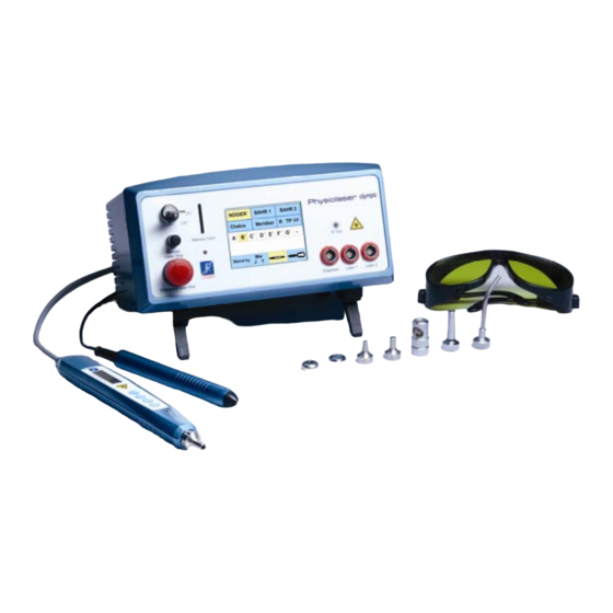 R&J LASER Physiolaser olympic 500 Instructions Manual