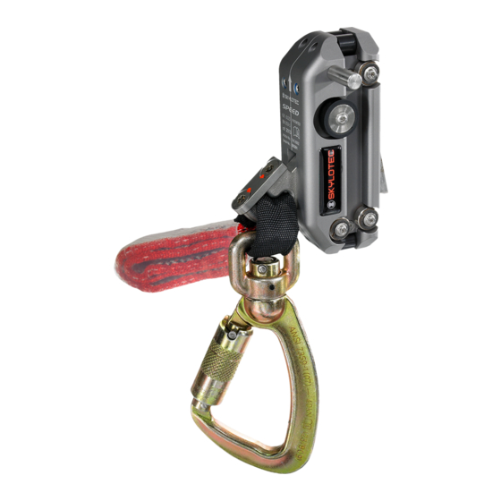 SKYLOTEC SPEED Instructions For Use Manual
