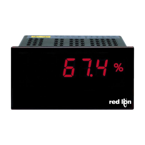 red lion PAXLCL Series Manual