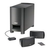 Bose Freestyle Speaker System Owner's Manual