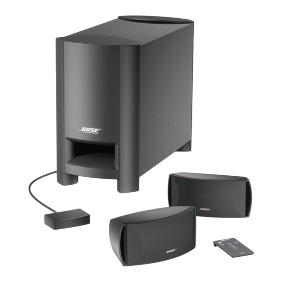 Bose FreeStyle Owner's Manual