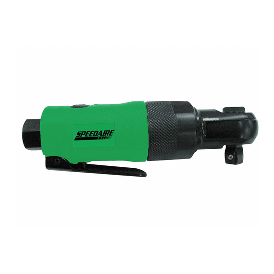 User Manuals: Speedaire 10D236 Air Ratchet Wrench