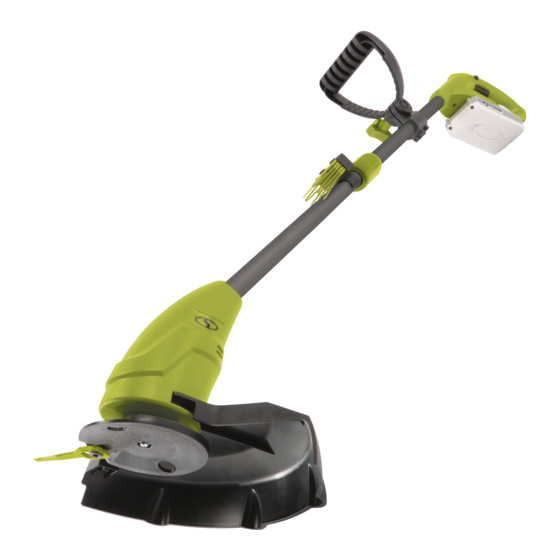 SNOWJOE Sunjoe 24V-GT10-LT Operator's Manual