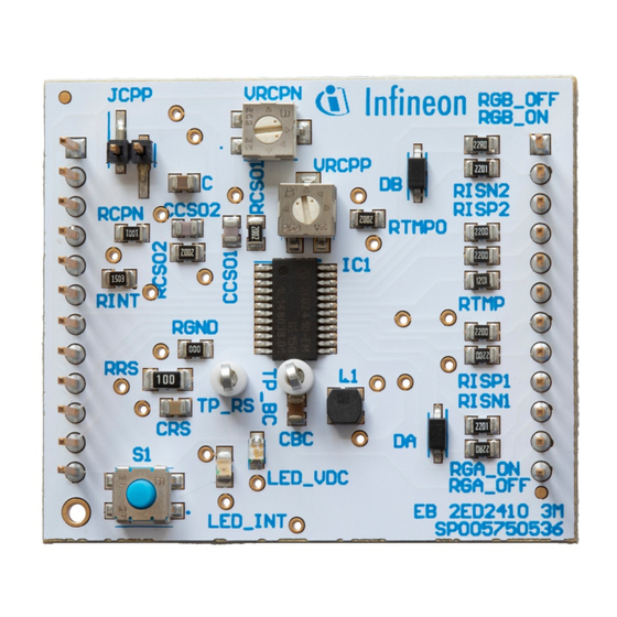 Infineon EB 2ED2410 3D Series Manual