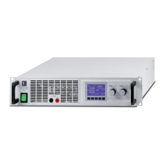 Elektro-Automatik PSI 9000 Manual