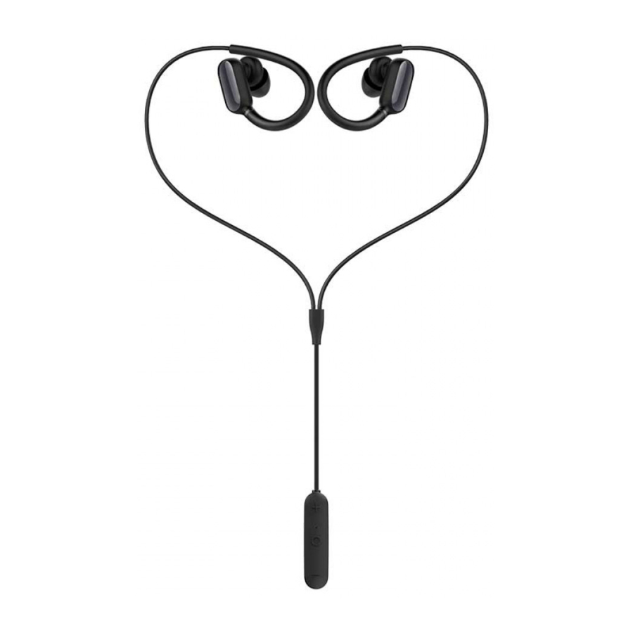 Xiaomi Mi Sports - Bluetooth Earphones Manual