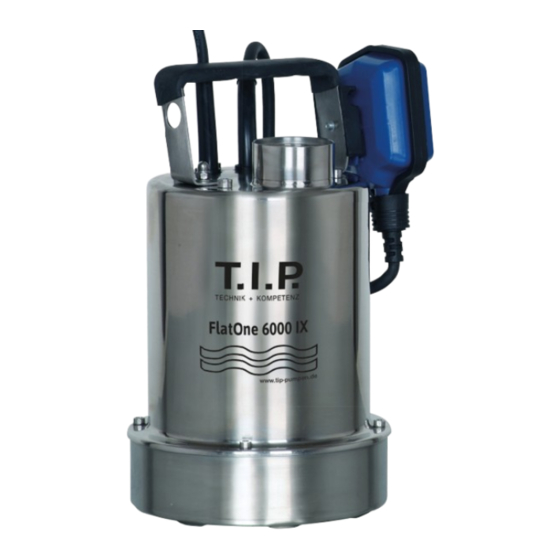 T.I.P. FlatOne 6000 IX Translation Of Original Operating Instructions
