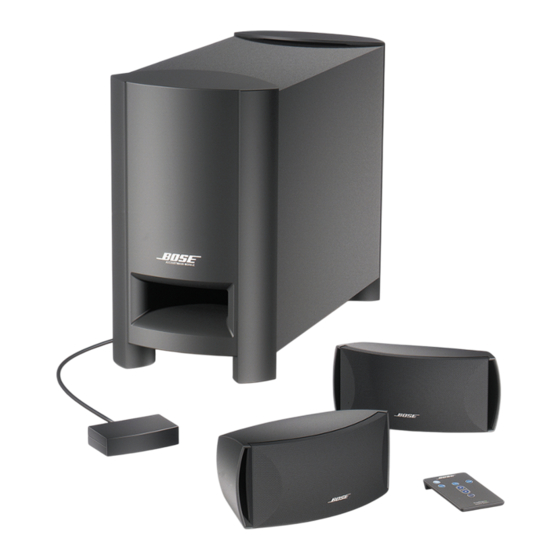 Bose Freestyle Quick Setup Manual