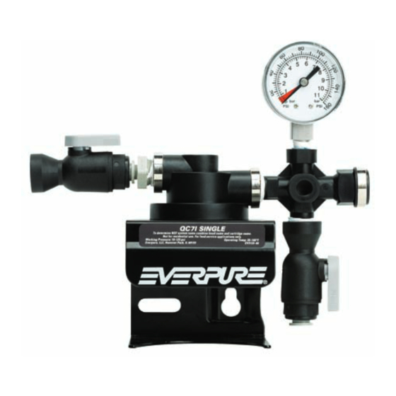 Everpure Single Head 41QC7I Specification Sheet