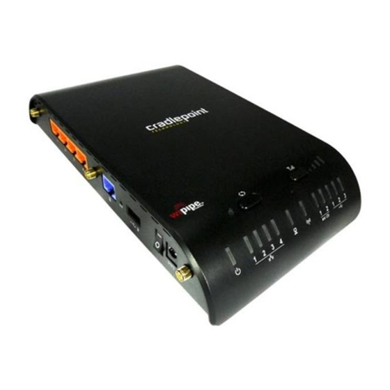 Cradlepoint MBR1400 Product Manual