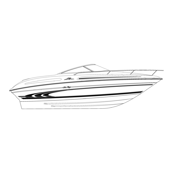 Sea Ray 215 Express Cruiser Manuals