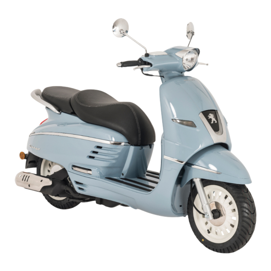 PEUGEOT Django 125 Workshop Manual