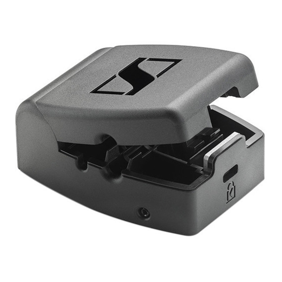 Sennheiser Security Cable Lock Quick Manual