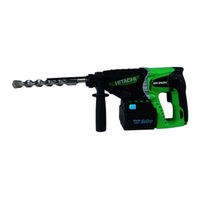 Hitachi Koki Hitachi DH 24DV Handling Instructions Manual
