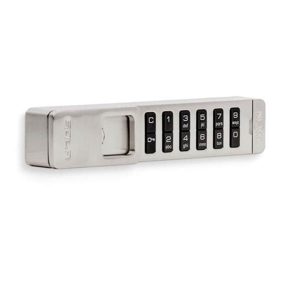 DIGILOCK NEXT LOCK SOLA QUICK START MANUAL Pdf Download ManualsLib