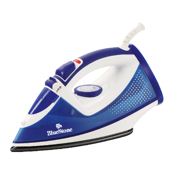 Bluestone SIB-3806 Steam Iron Manuals