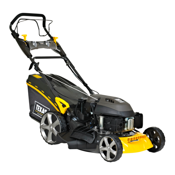 Texas RZR 516 Vario Lawn Mower Manuals