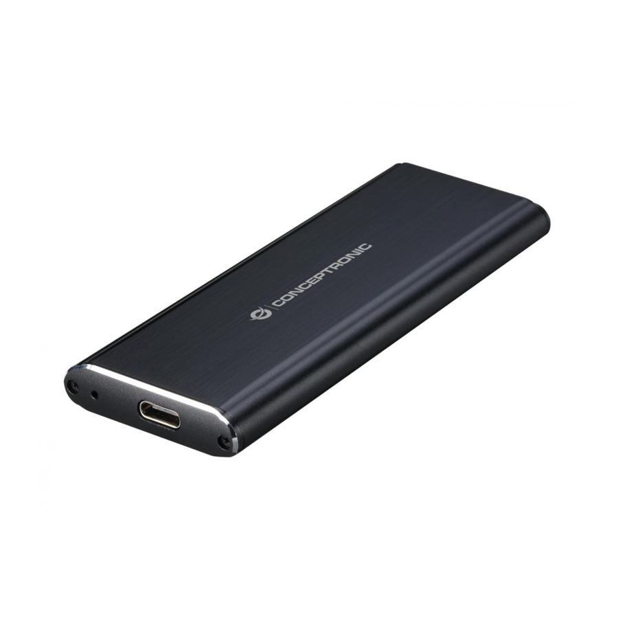 Conceptronic DDE01B Multi Language Quick Manual