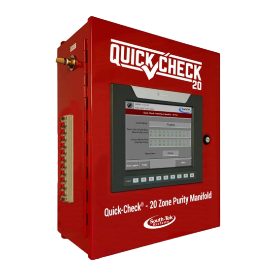 South-Tek Systems Quick-Check 10 Manuals