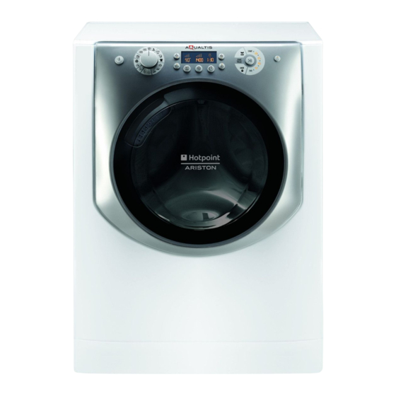 Hotpoint Ariston AQUALTIS AQ83F Manuals