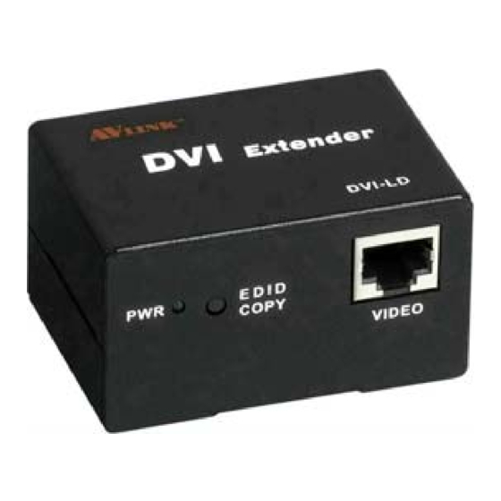 AVLink DVI-LD User Manual